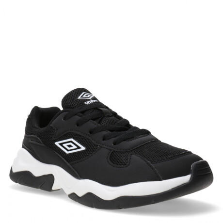Championes Infantiles Umbro Orbit Negro - Blanco