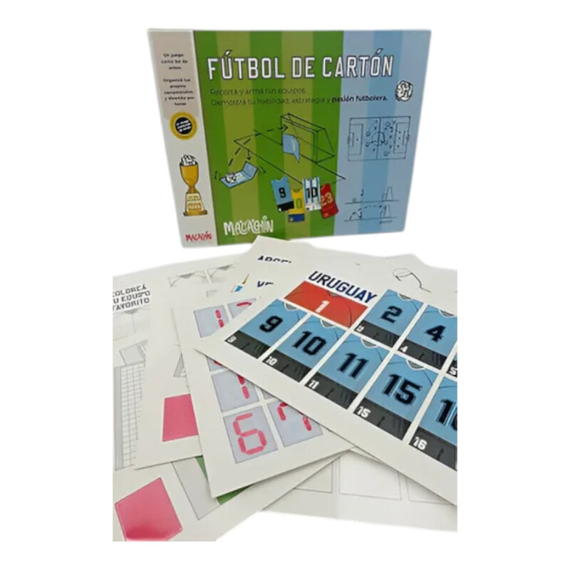 Juego de Mesa Fútbol de Cartón Juego de Mesa Fútbol de Cartón