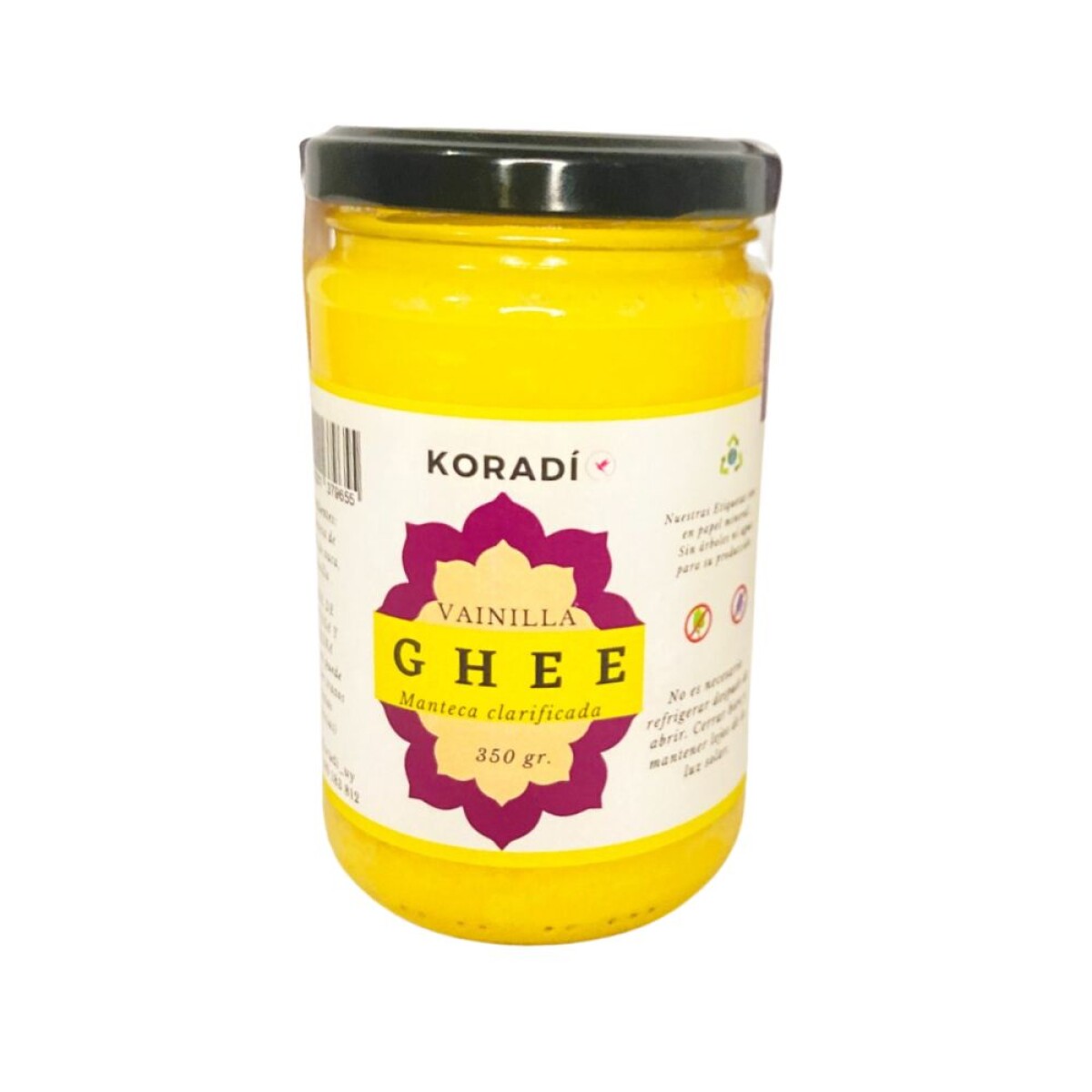Ghee Con Vainilla Koradí 330g - Ghee Con Vainilla Koradi 350g 