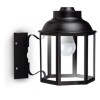 FAROL CLASICO NEGRO E27 C/ FIJACION ESQUINERO FAROL CLASICO NEGRO E27 C/ FIJACION ESQUINERO