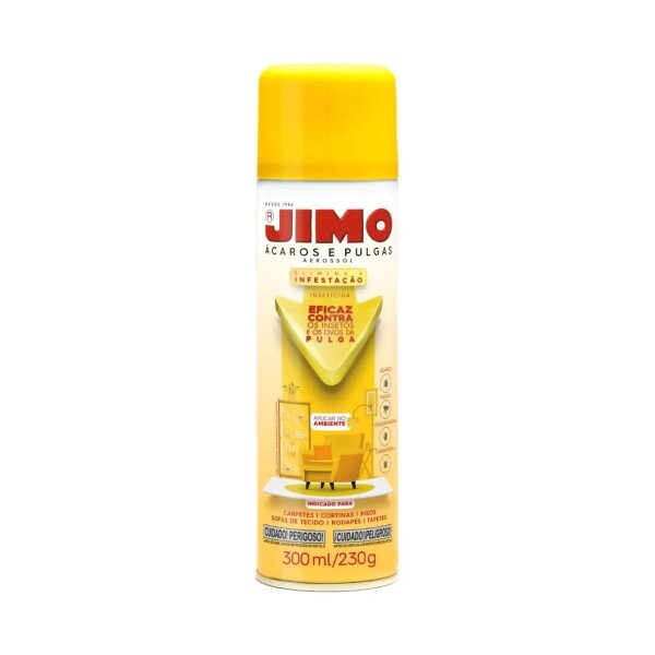 JIMO ACAROS Y PULGAS AEROSOL x 300ML Jimo Acaros Y Pulgas Aerosol X 300ml