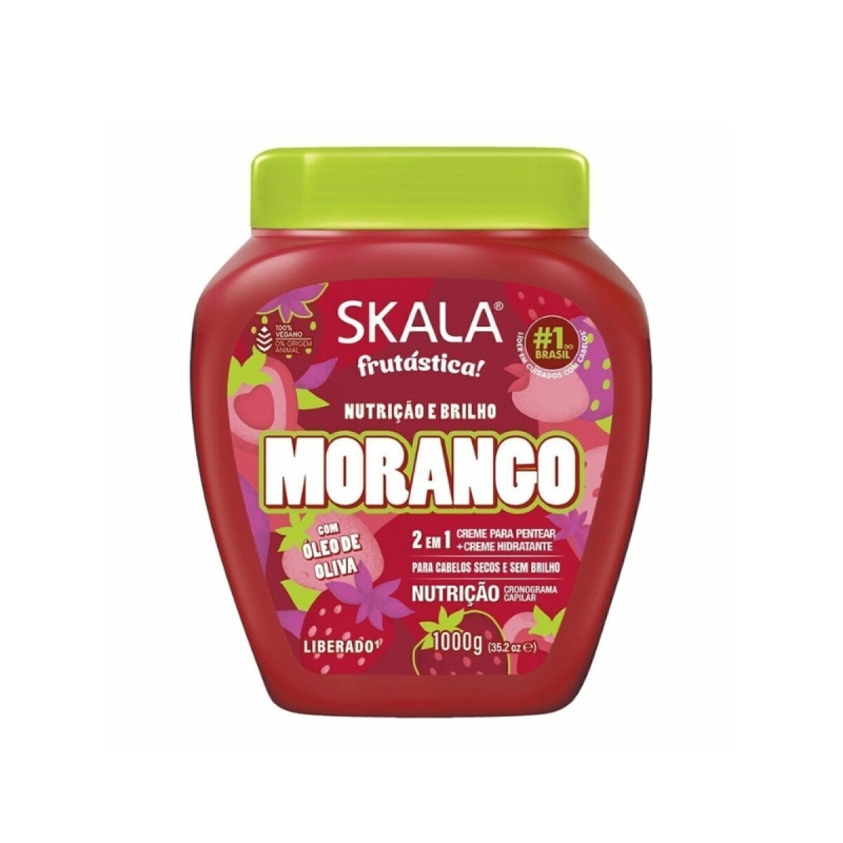 Crema tratamiento capilar Skala 1000g - Morango 