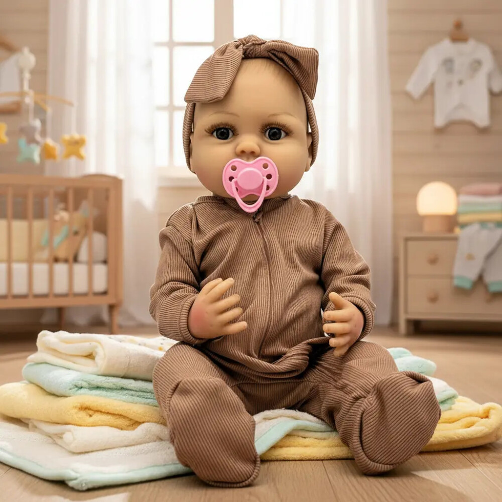Bebote reborn realista con accesorios 48cms Bebote reborn realista con accesorios 48cms