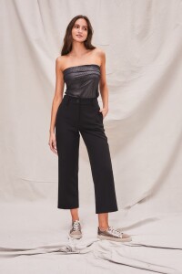 Top Strapless Negro