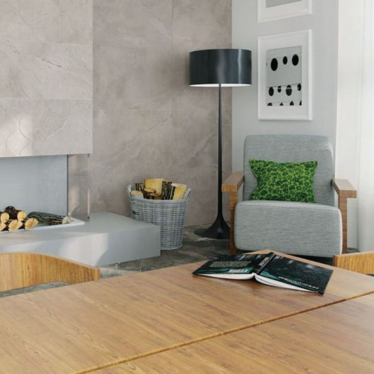 Porcelanato Magnum HD SGR - 1.37m2 