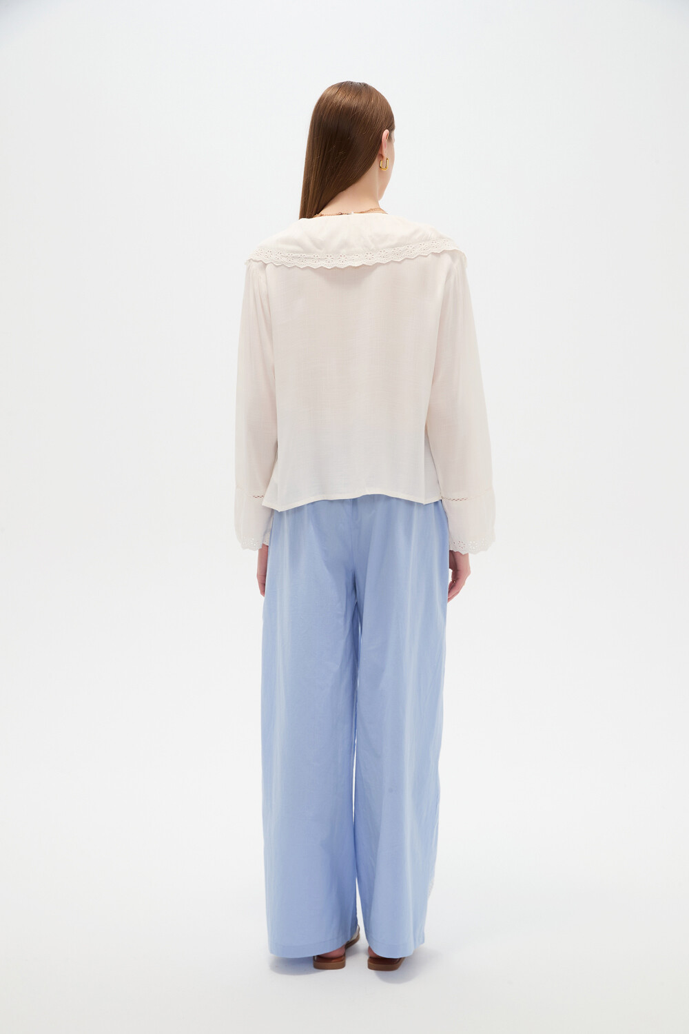 Camisa Florea Marfil / Off White