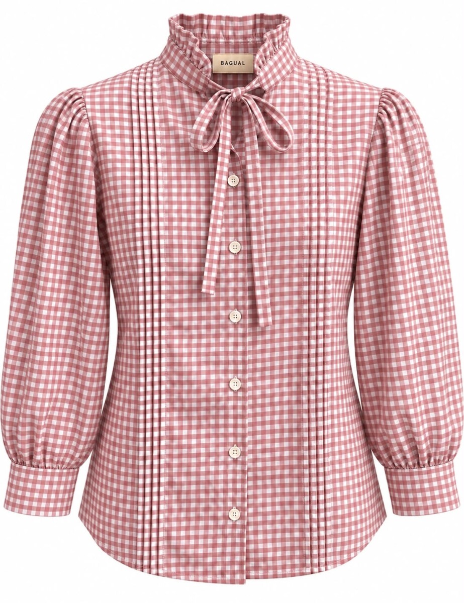 Blusa Vichy - Rosa 