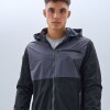 Campera Impermeable Oxx Absolut Black/gris