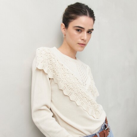 SWEATER SILVI Crudo