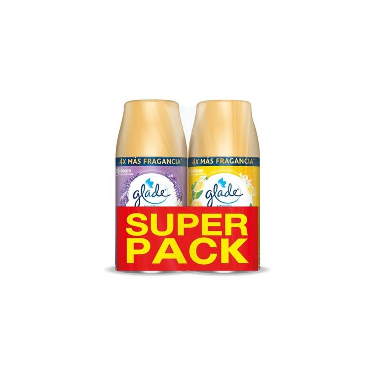 GLADE AUTOM.REP. 25% PACK X2 