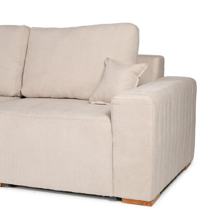 Sofá Modular Varen (Outlet) - 4 módulos - Tela Microfibra Berlin 02 (Beige)