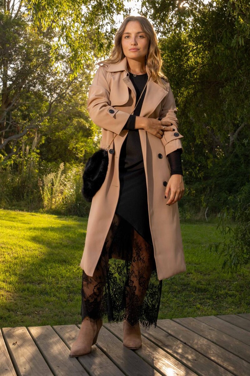 Trench Mela Beige