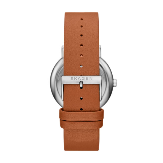 Reloj SKAGEN SIGNATURE Cuero Marron Esfera 40mm 0