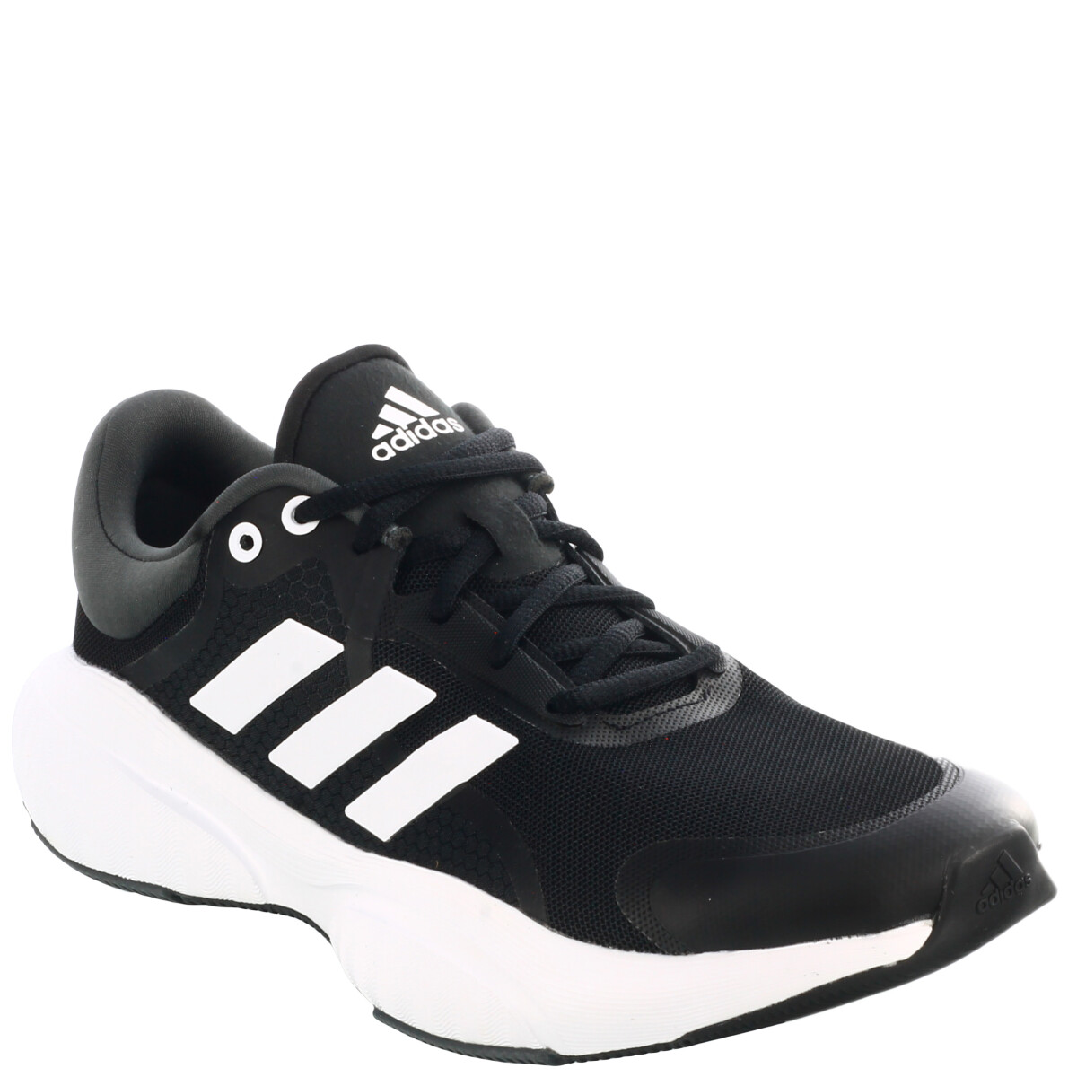 Championes de Mujer Adidas Response - Negro - Blanco - Gris 