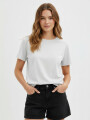 Remera Plua Marfil / Off White