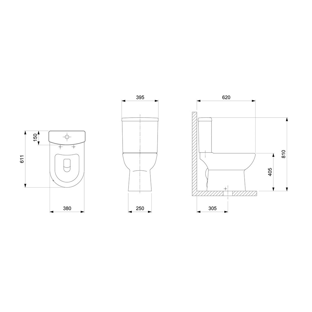 Inodoro+ mochila + Tapa Smart Color Pergamon Inodoro+ Mochila + Tapa Smart Color Pergamon