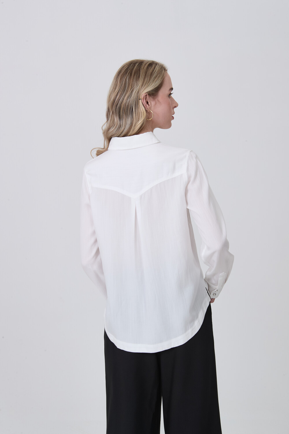 Camisa Neter Marfil / Off White