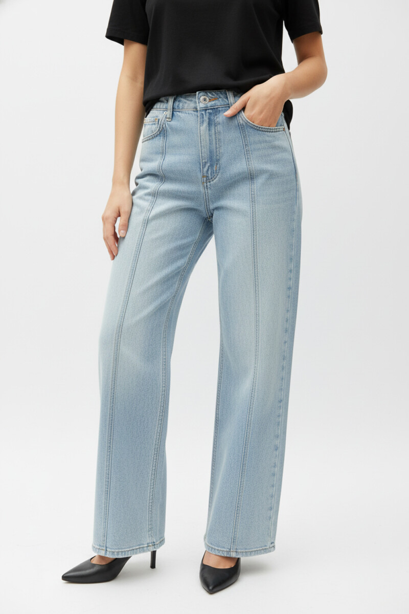 Pantalon Lenicete - Celeste 