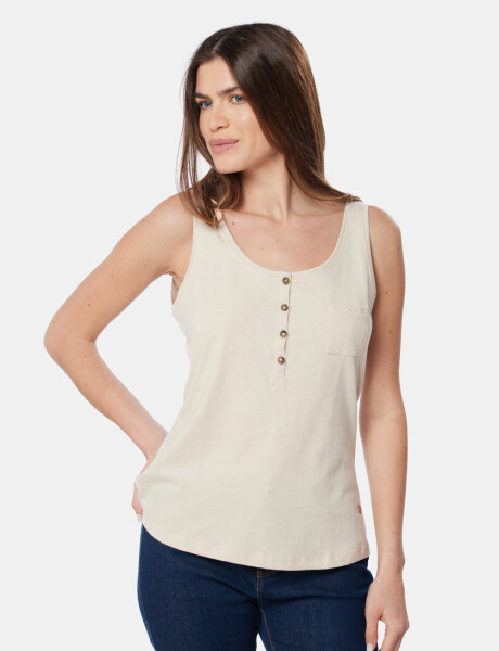 MUSCULOSA LISA Beige