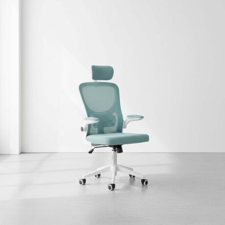 ASIENTO DE OFICINA MALLA BLANCO HY-697