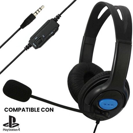Auriculares con Micrófono Gamer PS4 001
