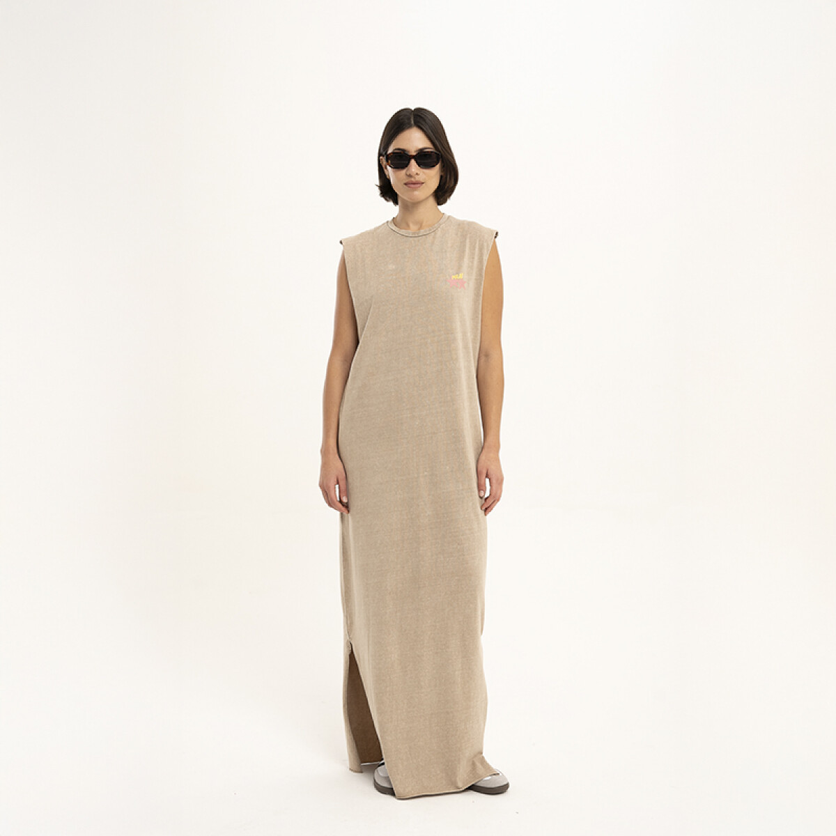 Vestido Pulau Starship - Marrón 