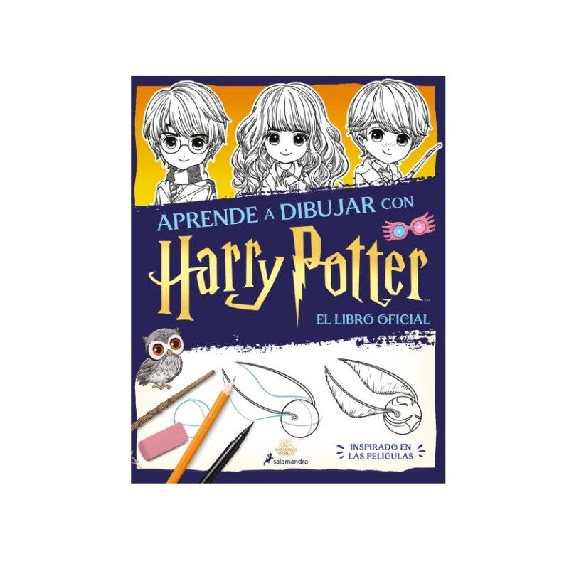APRENDE A DIBUJAR CON HARRY POTTER APRENDE A DIBUJAR CON HARRY POTTER