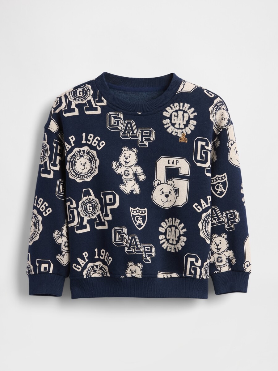 Buzo Deportivo Logo Gap Toddler Niño - Tapestry Navy 