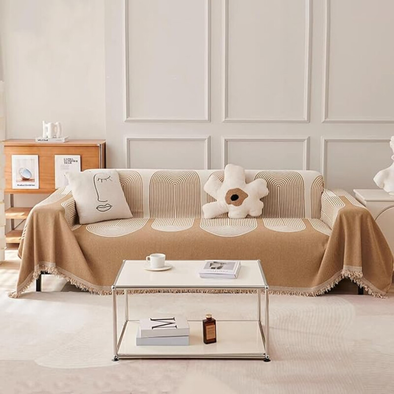 Manta para Sillon y Cama con diseños Semicírculo 130cm