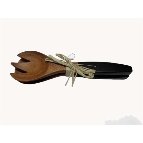 Cubiertos P/Ensalada Ext Col Negro 25Cm Mad Acacia Cubiertos P/Ensalada Ext Col Negro 25Cm Mad Acacia