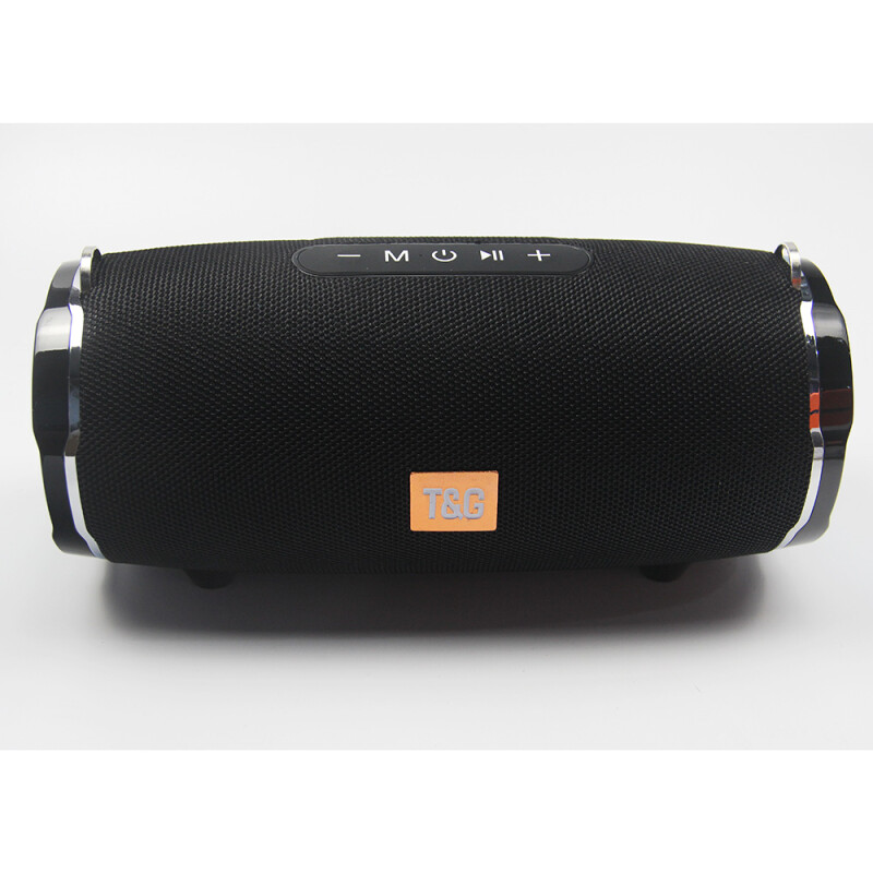 Parlante portátil TG187 50w simil Boombox con colgante de transporte Negro Parlante portátil TG187 50w simil Boombox con colgante de transporte Negro