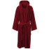 Bata de Baño Salida Ducha Tela Sherpa Suave Adulto Unisex Variante Color Bordo