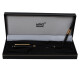 Pluma estilográfica Montblanc Meisterstuck usada con caja y papeles Pluma estilográfica Montblanc Meisterstuck usada con caja y papeles