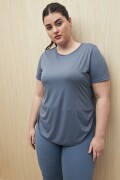 REMERA SUTRA Azul Grisaceo