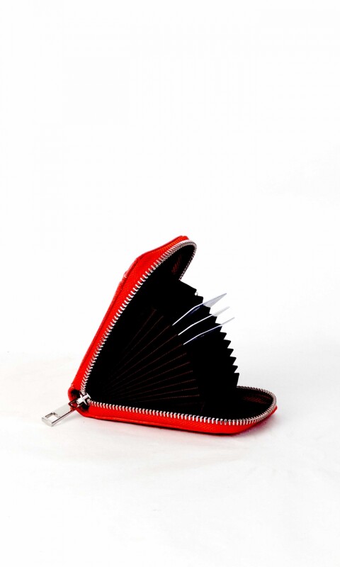 TARJETERO HONEY CARMIN