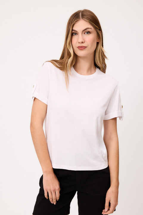 T-SHIRT HALIE POLANCO Blanco
