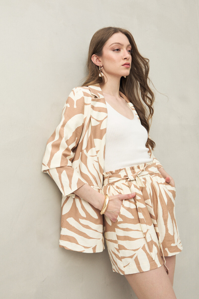 SHORT SUSANA Beige Oscuro