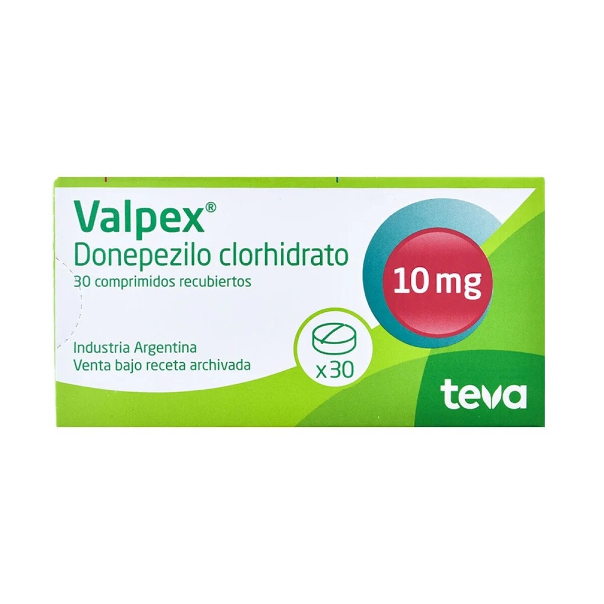 Valpex 10 Mg. 30 Comp. 