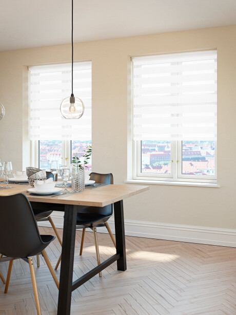 Cortina enrollable doble FEMRIS 70x180cm blanco Cortina enrollable doble FEMRIS 70x180cm blanco