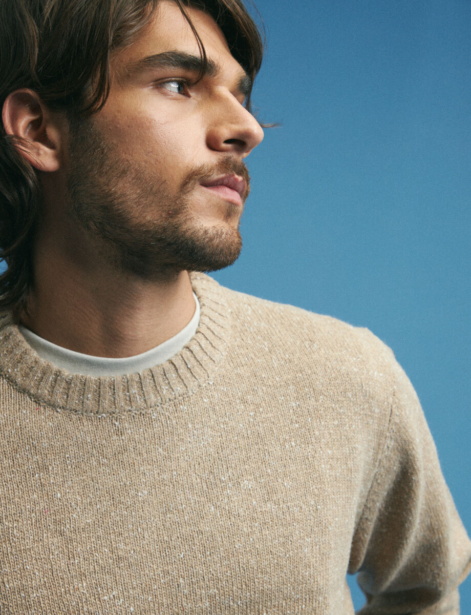 470420 SWEATER HARRY Beige