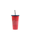 VASO 700ML C/PAJITA NACIONAL Nacional 469