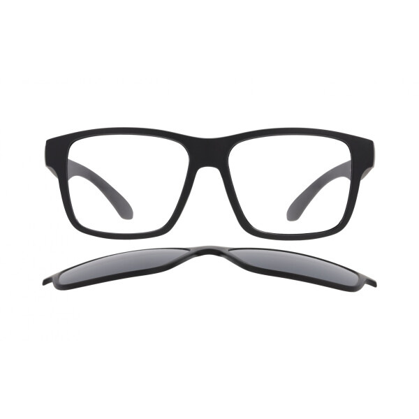 MDQ Roatan matte black Clip-On Polarized Mdq Roatan Matte Black Clip-on Polarized
