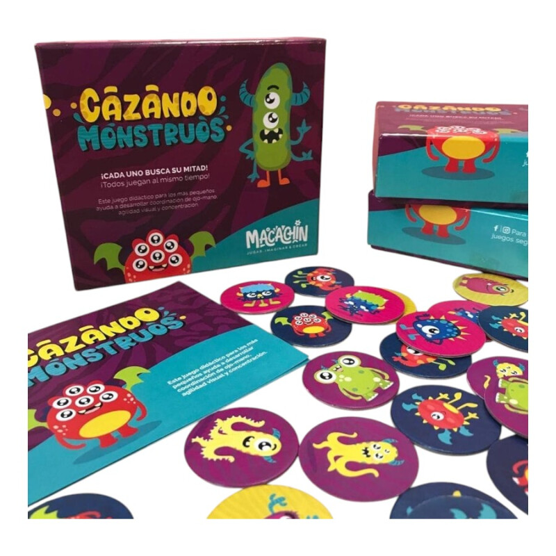 Juego de Mesa Cazando Monstruos Macachin Juego de Mesa Cazando Monstruos Macachin