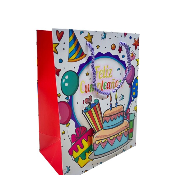 BOLSO DE REGALO CON DISEÑO • 23x18cm BOLSO DE REGALO CON DISEÑO • 23x18cm