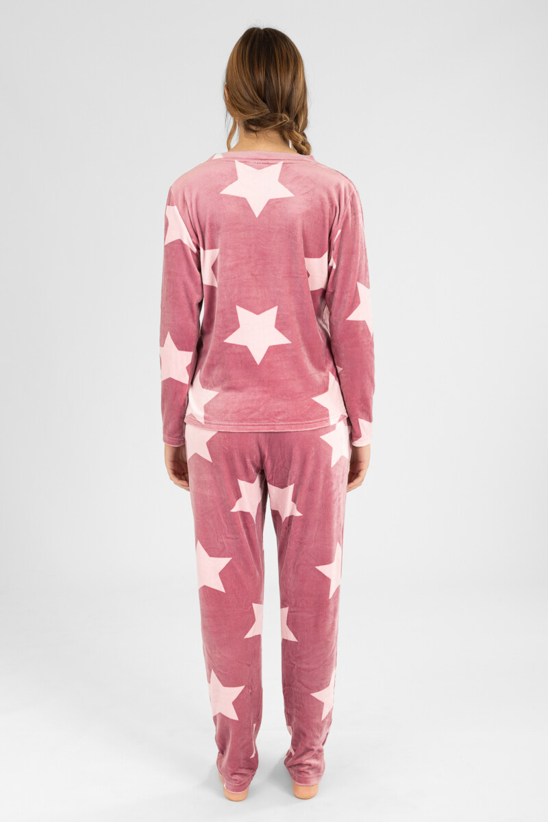 60-1616 pijama estrella Rosado