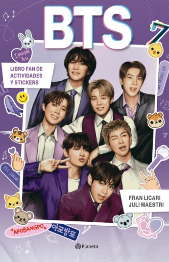 BTS. Libro de actividades y stickers BTS. Libro de actividades y stickers