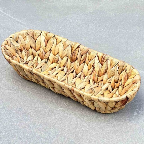 Canasta Cesta De Yute / Fibra Natural 32cm x 13cm x 7cm Canasta Cesta De Yute / Fibra Natural 32cm x 13cm x 7cm