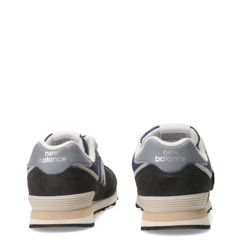 Championes de Niños New Balance Running Inspired Gris - Azul