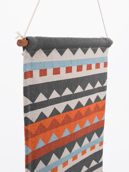 TAPIZ NORDICO CON FLECOS ESTAMPADO 1