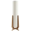 LAMPARA DE PIE IMBUIA CUP BEIGE CL/MARRON Unica